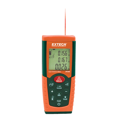 Extech Laser Distance Meter, DT200