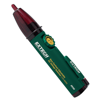 Extech Non-Contact Adjustable AC Voltage Detector, DV30