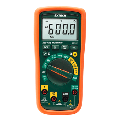 Extech 12 Function True RMS Multimeter + NCV, EX355