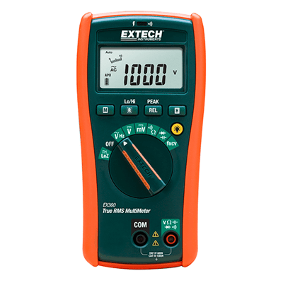 Extech 8 Function True RMS Multimeter, EX360