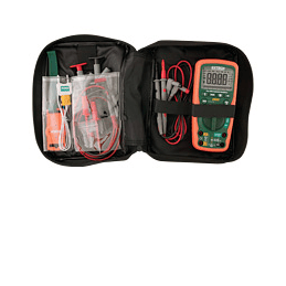 Extech Industrial MultiMeter Test Kit, EX520-S