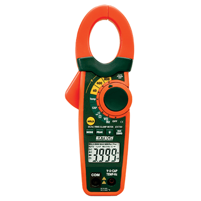 Extech 800A AC/DC Clamp Meter, EX730