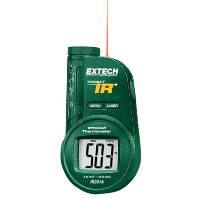 Extech Pocket IR Thermometer, IR201A