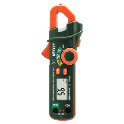 Extech 200A Mini AC Clamp Meter + NCV Detector, MA150