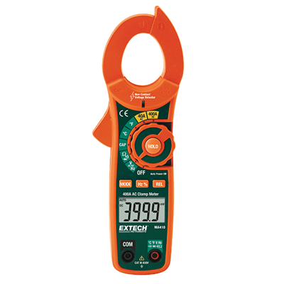 Extech 400A AC Clamp Meter + NCV, MA410