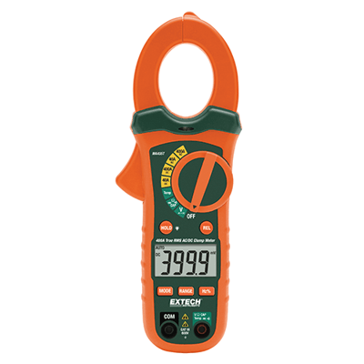 Extech 400A True RMS AC/DC Clamp Meter + NCV, MA435T