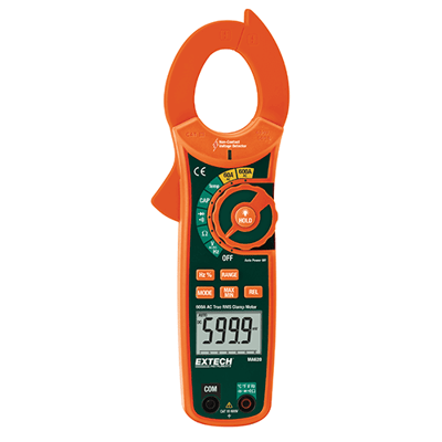 Extech 600A True RMS AC Clamp Meter + NCV, MA620