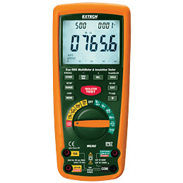 Extech 13 Function Wireless True RMS MultiMeter/Insulation Tester, MG302