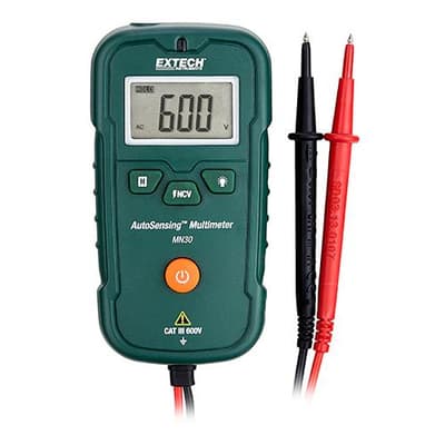 Extech True RMS AutoSensing Multimeter + NCV, MN30