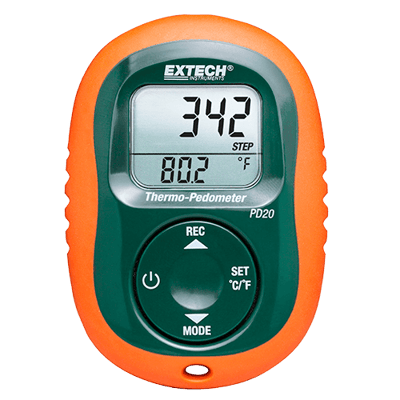 Extech Thermo-Pedometer, PD20