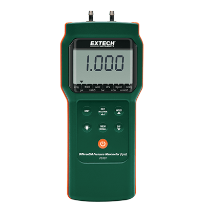 Extech Differential Pressure Manometer (1psi), PS101