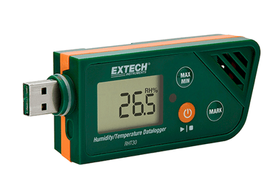 Extech USB Humidity/Temperature Datalogger, RHT30