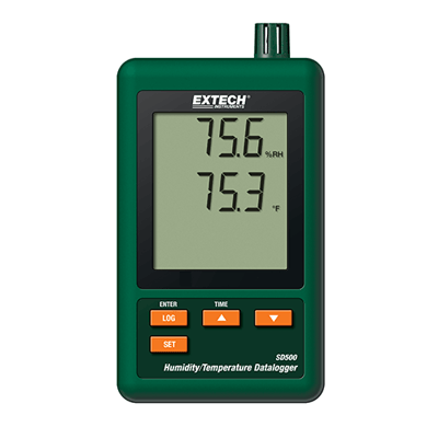 Extech Humidity/Temperature Datalogger, SD500