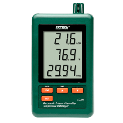 Extech Barometric Pressure/Humidity/Temperature Datalogger, SD700