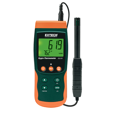 Extech Hygro-Thermometer/Datalogger, SDL500