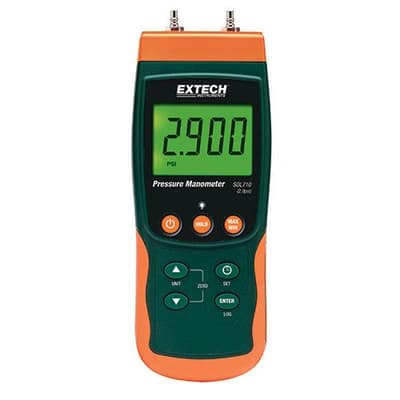 Extech Differential Pressure Manometer/Datalogger, SDL710