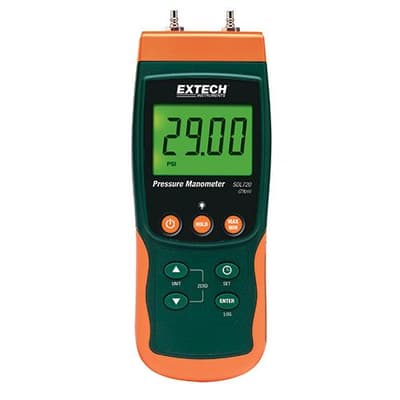 Extech Differential Pressure Manometer/Datalogger, SDL720