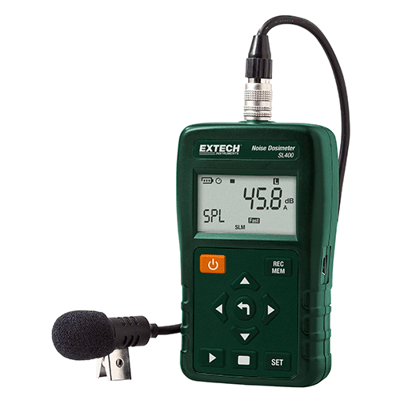 Extech Personal Noise Dosimeter, SL400