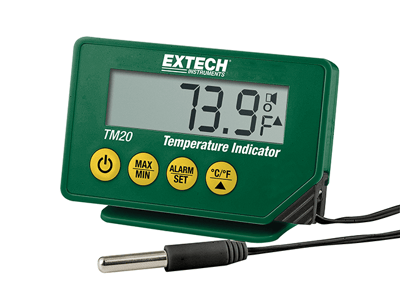 Extech Compact Temperature Indicator, TM20