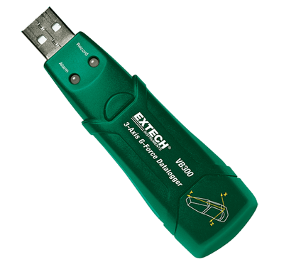 Extech 3-Axis G-Force USB Datalogger, VB300