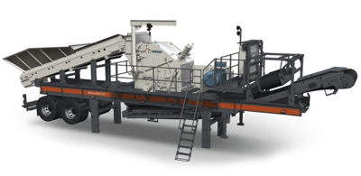 Metso Portable Crushing and Screening Plant, NW Series